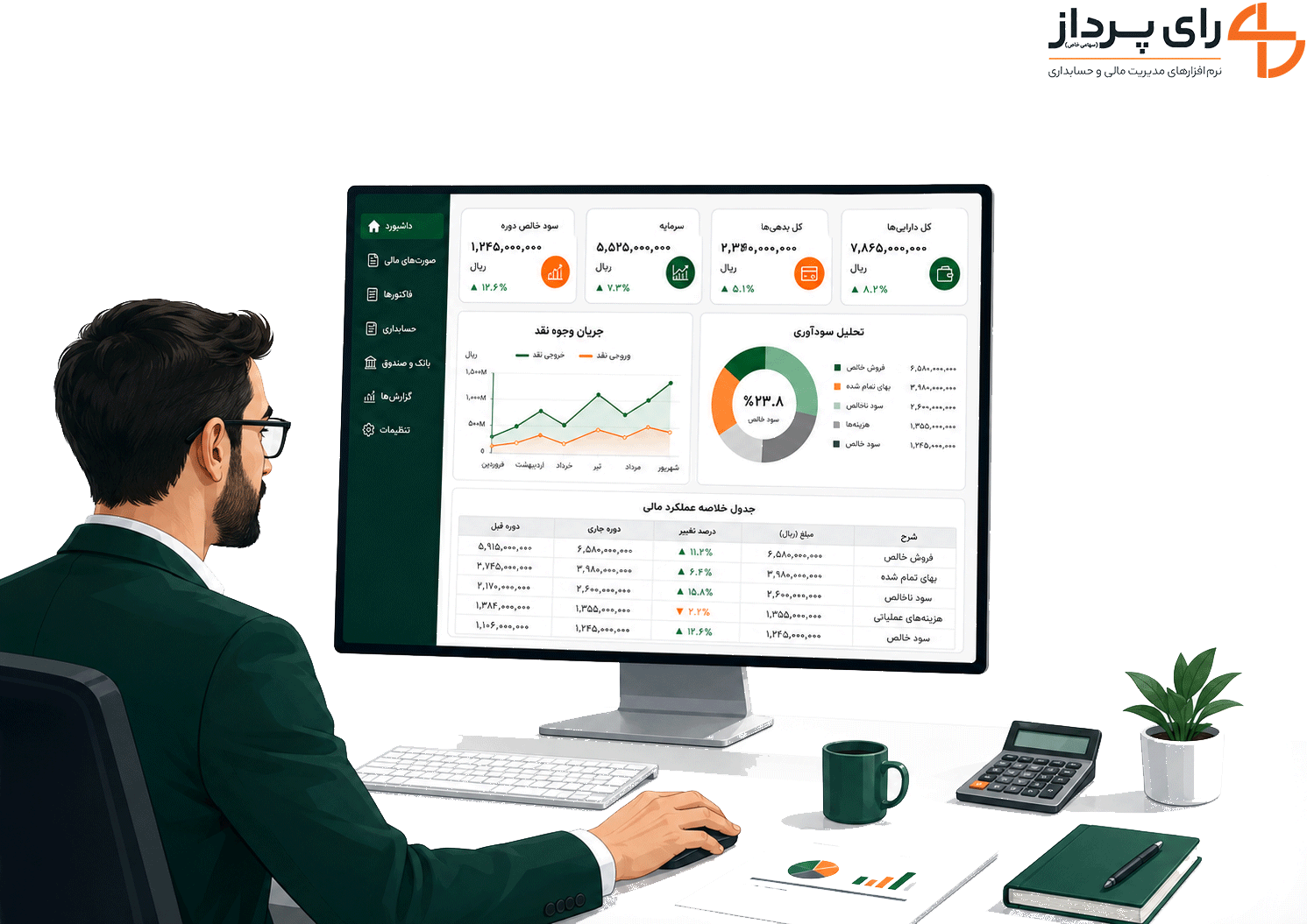 مدیر مالی به چه گزارش‌های حسابداری نیاز دارد؟